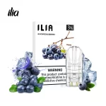 【冰釀藍莓】ILIA煙彈官網 哩亞一代霧化彈 透明發光彈 2.5ml大容量/3顆裝