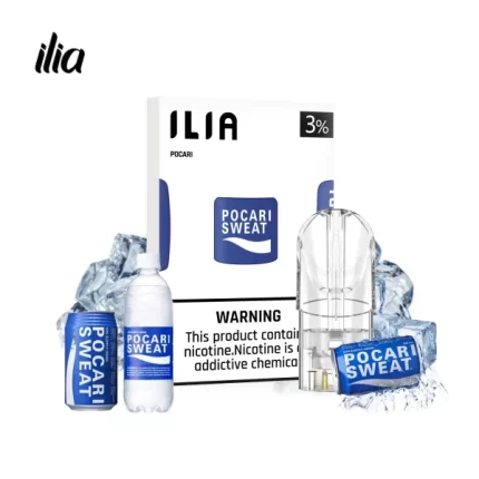 【寶礦力】ILIA煙彈 哩亞電子煙 一代透明發光菸彈 替換式霧化彈 2.5ml/3顆裝