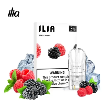 【森林莓果】哩亞煙彈 ILIA電子煙彈一代 適用各式一代主機 2.5ml/3顆裝