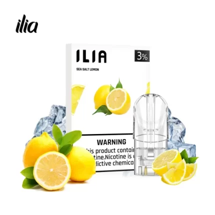 【海鹽檸檬】ILIA 煙彈 哩亞電子煙彈1代 通用各式1代主機 2.5ml/3顆裝