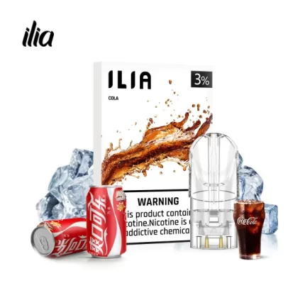 【零度可樂】ILIA煙彈一代發光菸彈 哩亞電子煙替換式霧化彈 2.5ml/3顆裝