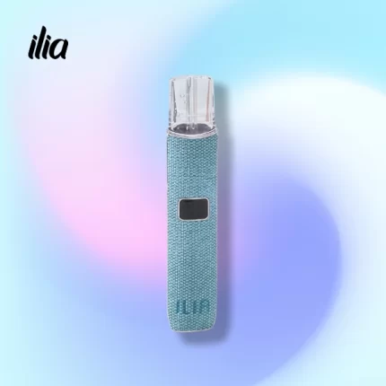 ILIA電子煙主機 革調系列 新款布紋主機 布紋藍