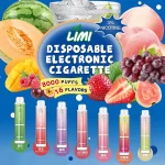【果味棒】LIMI辣妹發光棒 LIMI 8000口抛棄式電子煙