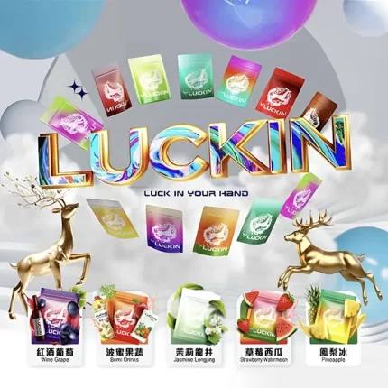 【果味棒】LUCKIN煙彈 幸運電子菸一代發光彈 3枚入 通用1代主機