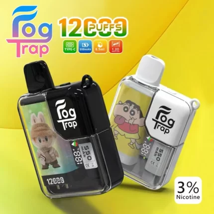 【果味棒】Fog Trap 聯名蠟筆小新+拉布布 12000口拋棄式電子煙