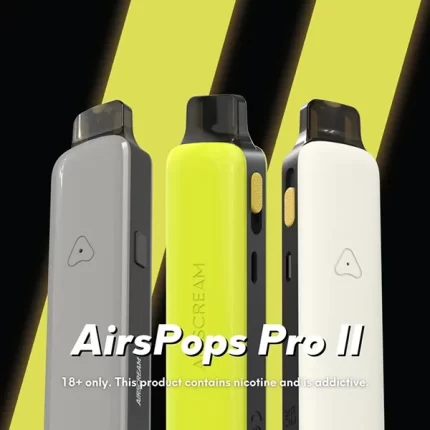 【果味棒】英國品牌 AIRSCREAM AirsPops Pro II 氣泡二代小煙主機
